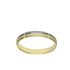 Foto de 10-351-242-15 - ALIANZA BICOLOR CENTRO BRILLO 3MM 18K