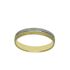 Foto de 10-351-1282-17 - ALIANZA BICOLOR MATE-BRILLO 3.5MM 18K