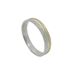 Foto de 10-351-1136-19 - ALIANZA BICOLOR MARTELADO CONFORT 4MM 18K 