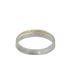 Foto de 10-351-1136-19 - ALIANZA BICOLOR MARTELADO CONFORT 4MM 18K 