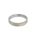 Foto de 10-351-1136-19 - ALIANZA BICOLOR MARTELADO CONFORT 4MM 18K 