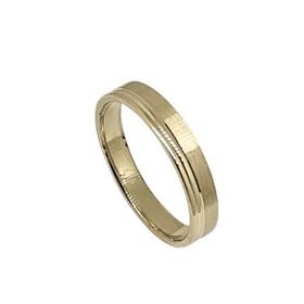 Foto de 10-351-1033-14 - ALIANZA DOS FILOS 4MM CONFORT 18K
