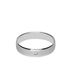 Foto de 10-351-572-13 - ALIANZA MATE BRILLANTE 0.02KTES. 4.5MM O.B. 18K