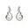 Foto de 43-3139 - *OFERTA* PENDIENTES PLATA PERLA CIRCONITA 20MM