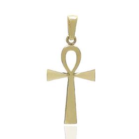 Foto de 10-177-1645 - CRUZ DE LA VIDA 22MM 18K