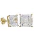 Foto de 05-3988 - PENDIENTES CIRCONITA 8X8MM 18K