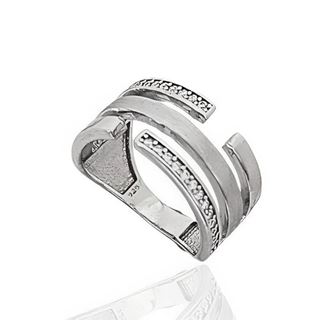 Foto de 38-066S - *OFERTA* SORTIJA PLATA CIRCONITA 9MM