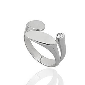 Foto de 38-273S - *OFERTA* SORTIJA PLATA CIRCONITA 13MM