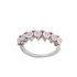 Foto de 25-0051R - SORTIJA PLATA CORAZONES CIRCONITA ROSA 5MM