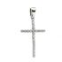 Foto de 01-CZ30004 - *OFERTA* CRUZ PLATA CIRCONITA 26MM