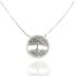 Foto de 25-0019G - GARGANTILLA PLATA ÁRBOL DE LA VIDA CIRCONITA 20MM 42CM (ALARGADOR 2.5CM)