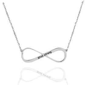 Foto de 18-AG420005 - GARGANTILLA PLATA INFINITO NOMBRE 40MM 40CM (ALARGADOR 4CM)