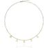 Foto de 18-AG420514 - GARGANTILLA PLATA DORADA NOMBRE 42CM (ALARGADOR 3 CM)