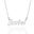 Foto de 18-AG451004 - GARGANTILLA PLATA NOMBRE 40CM (ALARGADOR 4CM)