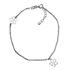 Foto de 20-17 - PULSERA PLATA FLORES 9MM 19CM (ALARGADOR 2.5CM)