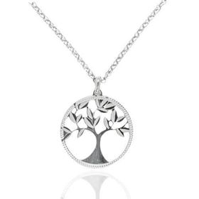 Foto de 20-20G - GARGANTILLA PLATA ÁRBOL DE LA VIDA 23MM 45CM 