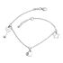 Foto de 20-14 - PULSERA PLATA MOTIVOS 19.5CM (ALARGADOR 2.5CM) 