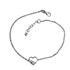 Foto de 20-19 - PULSERA PLATA CORAZÓN 9MM 19CM (ALARGADOR 2.5CM) 