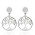 Foto de 20-20P - PENDIENTES PLATA ÁRBOL DE LA VIDA 26MM