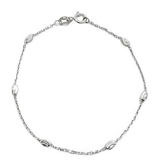 Foto de 20-R35 - PULSERA PLATA PEPITAS LAPIDADAS 3MM 18CM