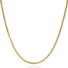 Foto de 20-KRN160X42D - CADENA PLATA COREANA DORADA 1.5MMX42