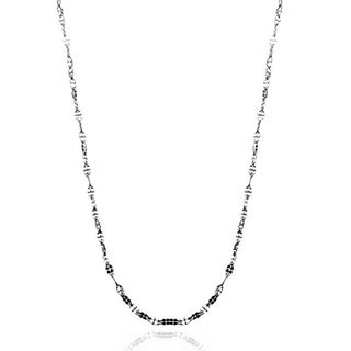Foto de 20-RLL50X40 - CADENA PLATA LAPIDADA 2.5MMX40CM