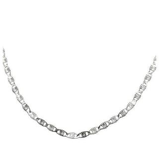 Foto de 20-GRQ40X40 - CADENA PLATA LAPIDADA 2MMX40CM