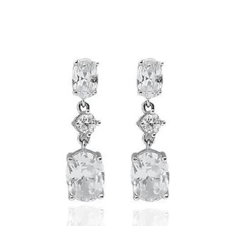 Foto de 25-0121 - PENDIENTES PLATA CIRCONITA 21MM