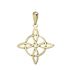 Foto de 05-4609 - COLGANTE NUDO DE BRUJA 18MM 18K 