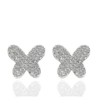 Foto de 25-1246 - PENDIENTES PLATA MARIPOSA CIRCONITA 9MM