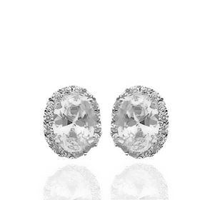Foto de 25-284 - PENDIENTES PLATA CIRCONITA 9MM