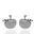 Foto de 25-0336 - PENDIENTES PLATA MANZANA CIRCONITA 10MM