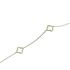 Foto de 10-611-062 - PULSERA FLORES CALADAS 10MM 19.5CM (2,32gr) 18K