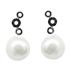 Foto de 22-110664 - *OFERTA* COLGANTE PLATA CIRCONITA B-N PERLA 32MM