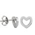 Foto de 29-14241 - *OFERTA* PENDIENTES PLATA CORAZÓN 8MM