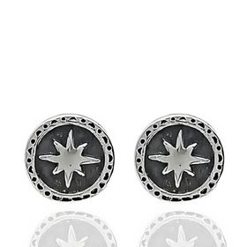 Foto de 29-17100 - PENDIENTES PLATA ESTRELLA 8MM PRESIÓN
