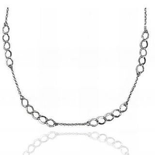 Foto de 34-1033G - *OFERTA* GARGANTILLA PLATA ESLABONES 45CM