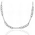 Foto de 34-1033G - *OFERTA* GARGANTILLA PLATA ESLABONES 45CM