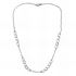 Foto de 34-1033G - *OFERTA* GARGANTILLA PLATA ESLABONES 45CM