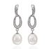 Foto de 43-5299 - *OFERTA* COLGANTE PLATA PERLA CIRCONITA 38MM