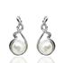 Foto de 43-3458 - *OFERTA* COLGANTE PLATA PERLA CIRCONITA 23MM