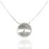 Foto de 25-0019G - GARGANTILLA PLATA ÁRBOL DE LA VIDA CIRCONITA 20MM 42CM (ALARGADOR 2.5CM)