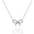 Foto de 25-0075G - GARGANTILLA PLATA LAZO CIRCONITA 13MM 40CM (ALARGADOR 5CM)