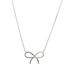 Foto de 25-0075G - GARGANTILLA PLATA LAZO CIRCONITA 13MM 40CM (ALARGADOR 5CM)