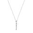 Foto de 25-0462G - GARGANTILLA PLATA CIRCONITA 43MM 42CM (ALARGADOR 3CM)