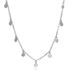 Foto de 25-1497 - GARGANTILLA PLATA DISCOS 4MM 42CM (ALARGADOR 3CM)