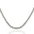 Foto de 25-196G - GARGANTILLA PLATA CIRCONITA 5MM DISMINUCIÓN 42CM
