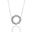 Foto de 25-557G - GARGANTILLA PLATA CIRCONITA 20MM 41.5CM (ALARGADOR 3CM)