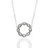 Foto de 25-557G - GARGANTILLA PLATA CIRCONITA 20MM 41.5CM (ALARGADOR 3CM)