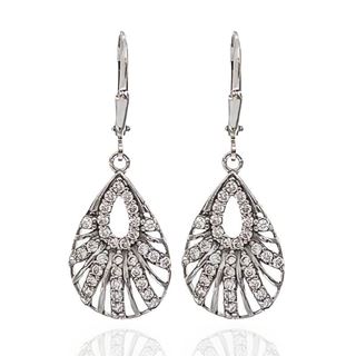 Foto de 38-006 - *OFERTA* PENDIENTES PLATA CIRCONITA 38MM